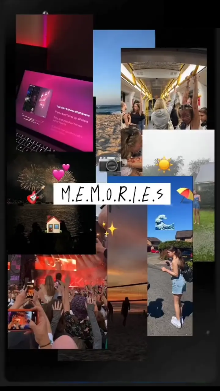 Memories Dump CapCut Template