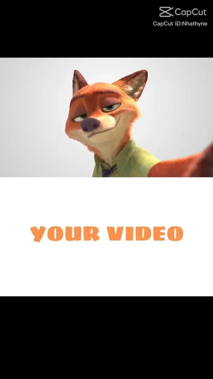 zootopia capcut template